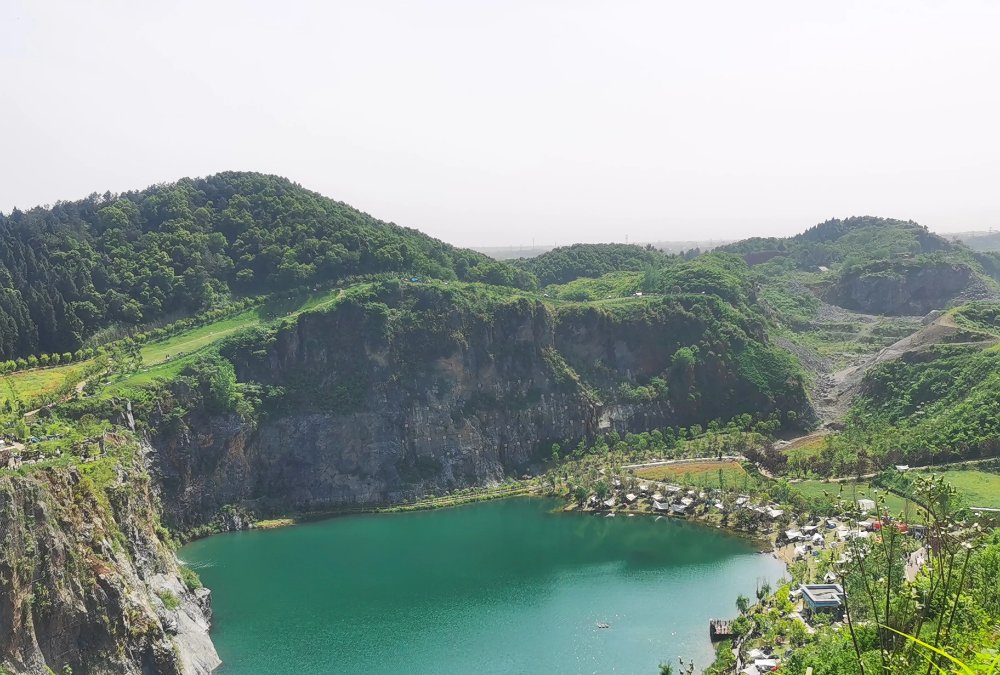 武汉版稻城亚丁！打卡江夏灵山生态文化旅游景区