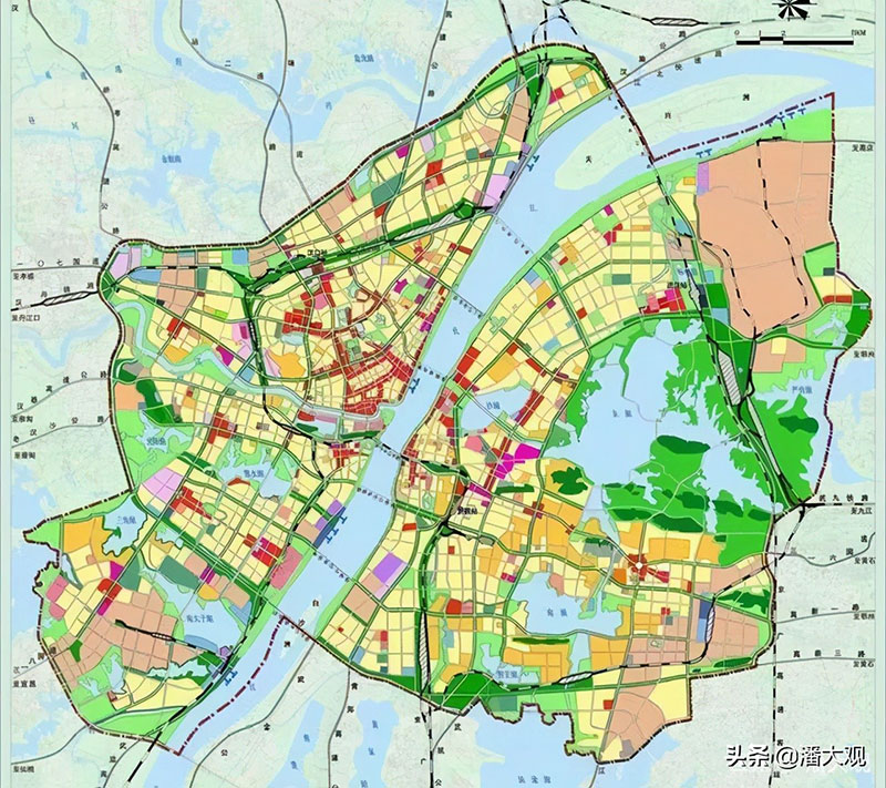 东西湖蔡甸江夏黄陂新洲纳入主城区 城市圈8城变新城 可实现同城化