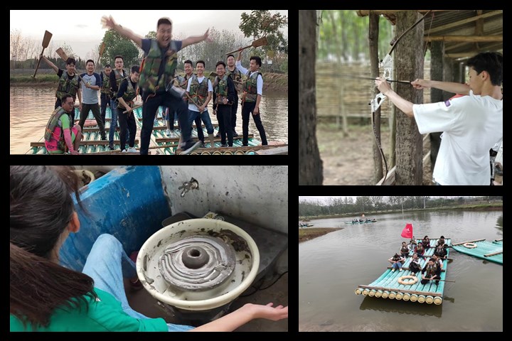  武汉乐农湖畔真的是值得一去的特色农庄团建野炊活动基地